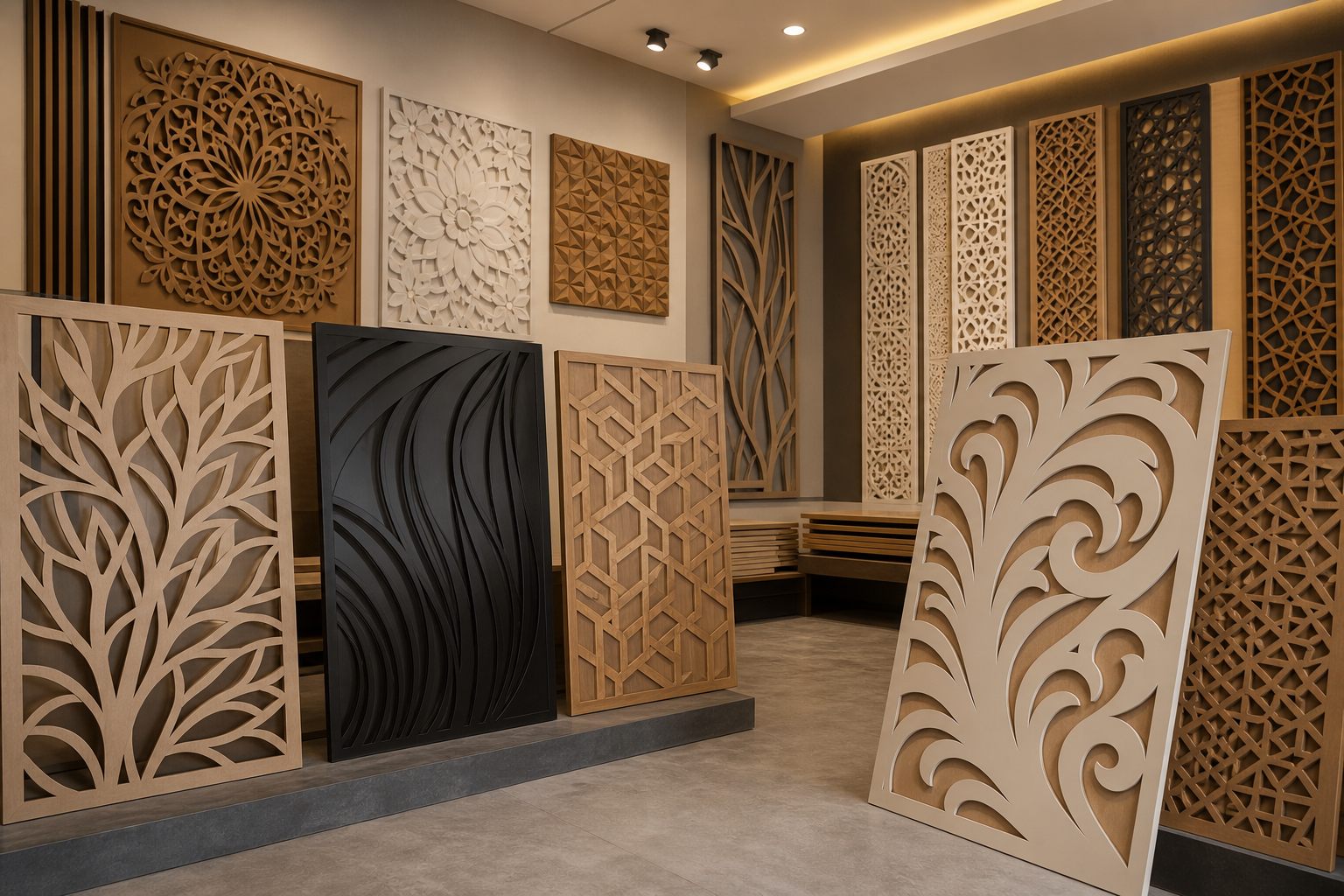 CNC decorative carved panels