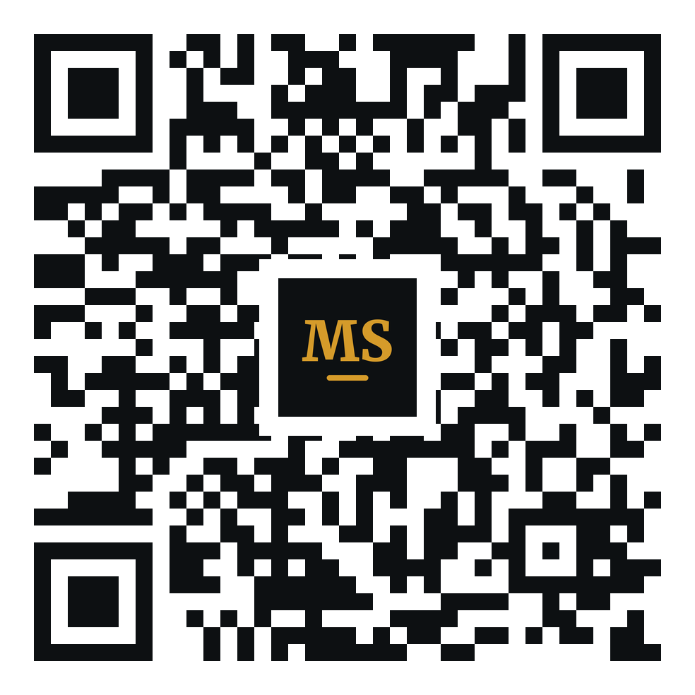 QR code to leave a Google review for MS Engraving